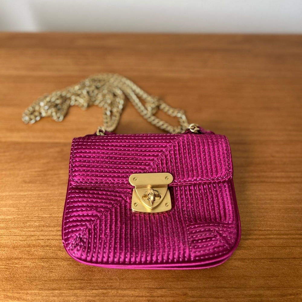 Micro Bag in Magenta